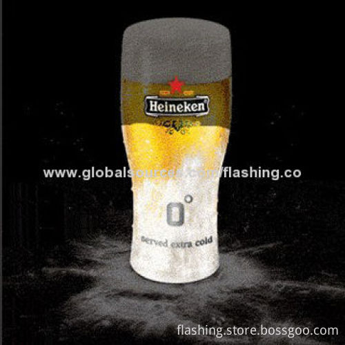 Flashing EL Poster, Low Power Consumption